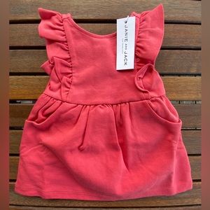 Janie and Jack infant girls dress 3-6 mos NWT